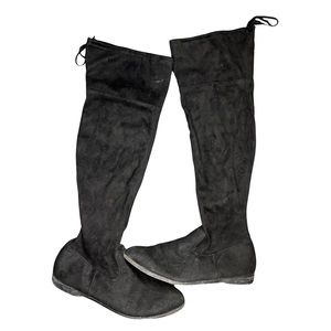 Women’s Faux Suede Knee Length boots